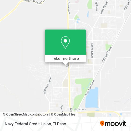 Navy Federal Credit Union map