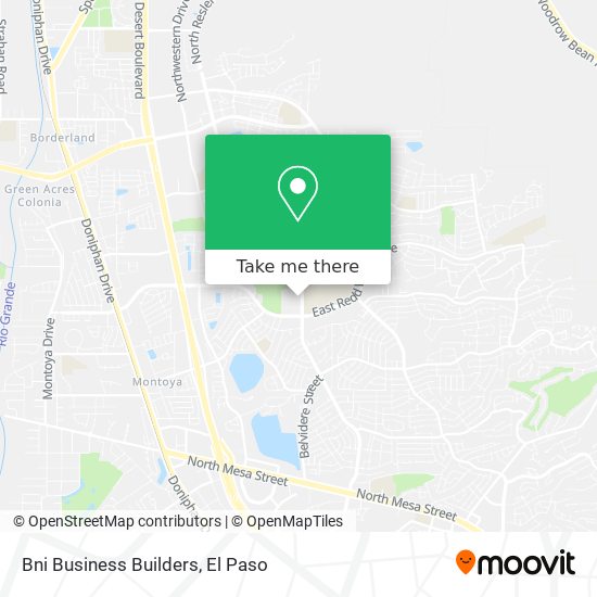 Bni Business Builders map