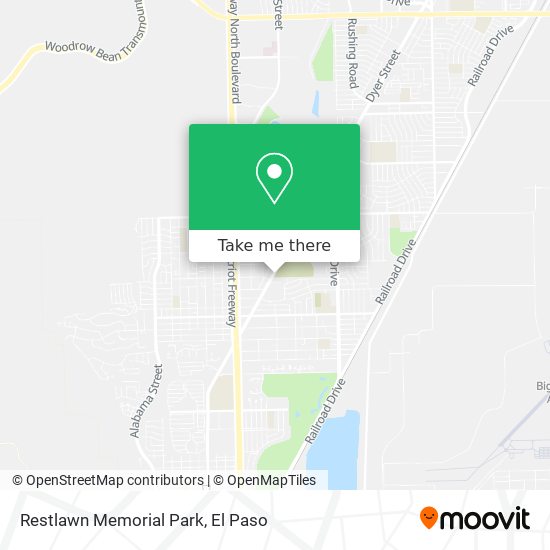 Mapa de Restlawn Memorial Park
