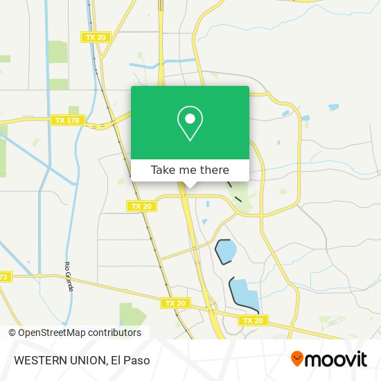 WESTERN UNION map