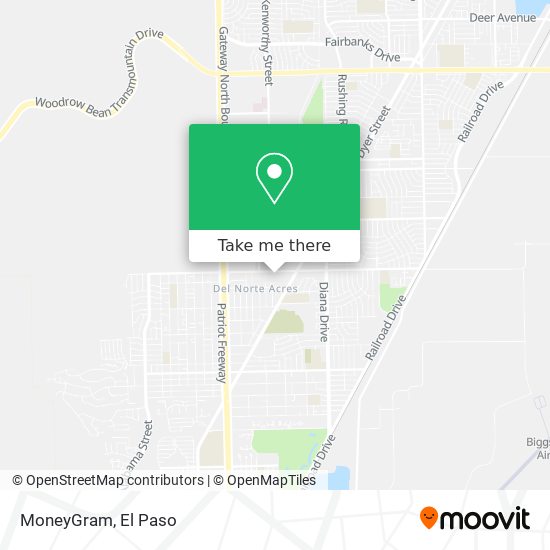 MoneyGram map