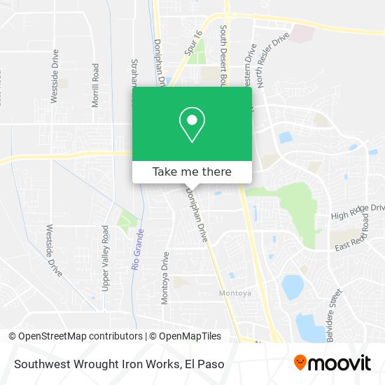 Southwest Wrought Iron Works map