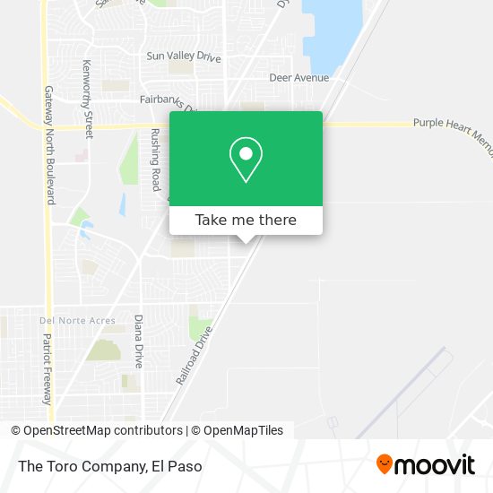 Mapa de The Toro Company