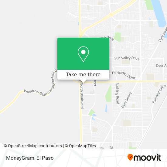 MoneyGram map