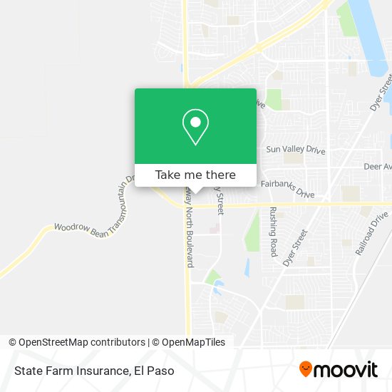 State Farm Insurance map