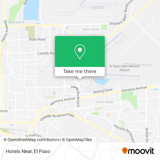 Hotels Near map