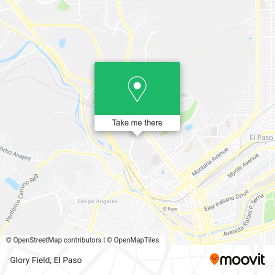 Mapa de Glory Field
