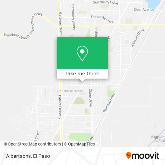 Albertsons map