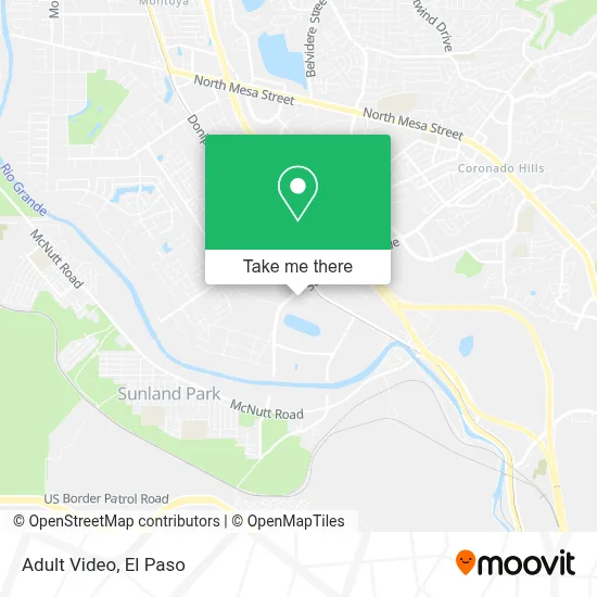 Adult Video map