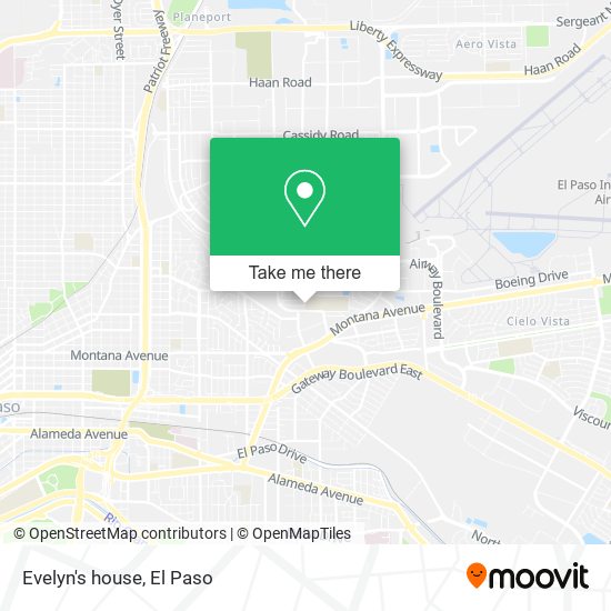Mapa de Evelyn's house
