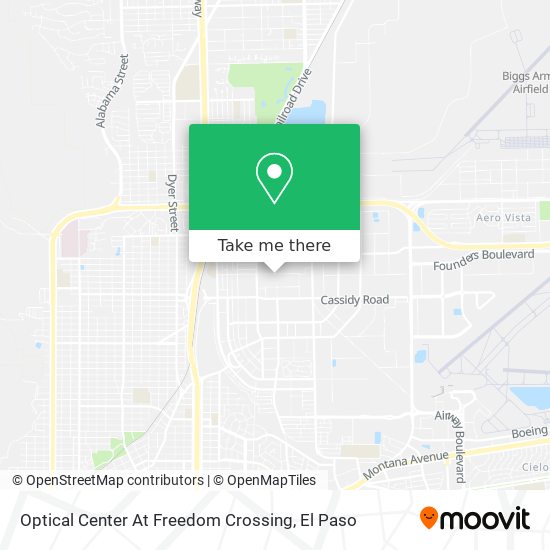 Optical Center At Freedom Crossing map