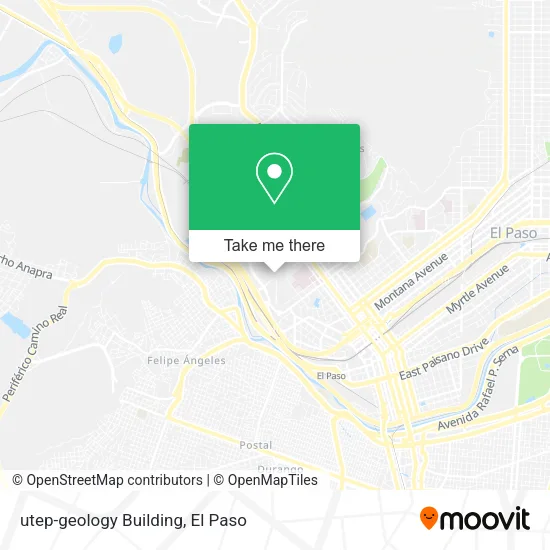 utep-geology Building map