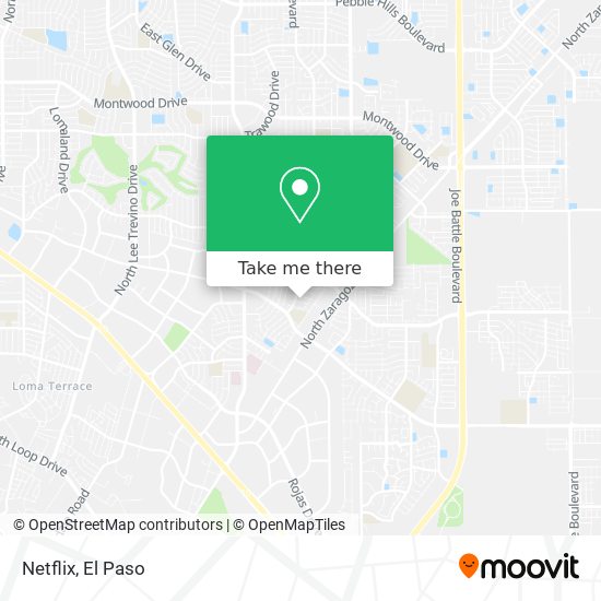 Netflix map