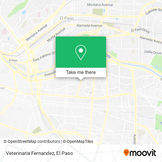Veterinaria Fernandez map