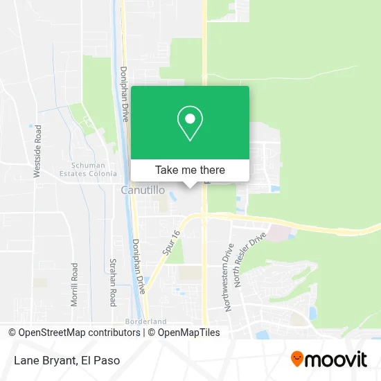 Lane Bryant map