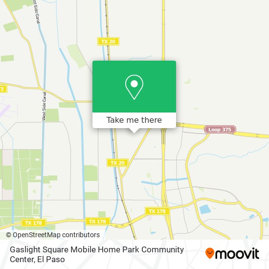 Gaslight Square Mobile Home Park Community Center map