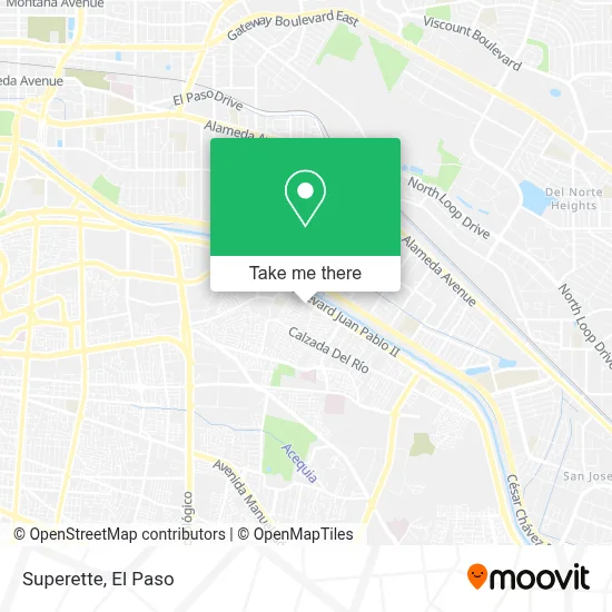 Superette map