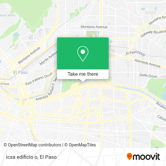 icsa edificio o map