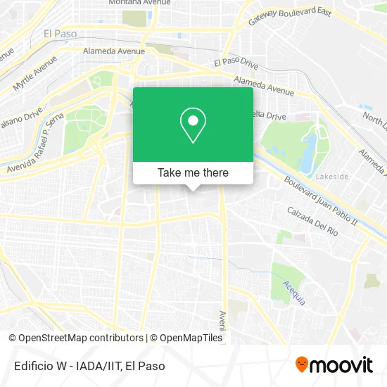 Edificio W - IADA/IIT map