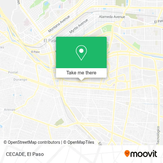 CECADE map