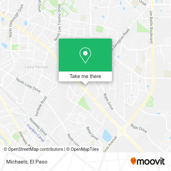Mapa de Michaels