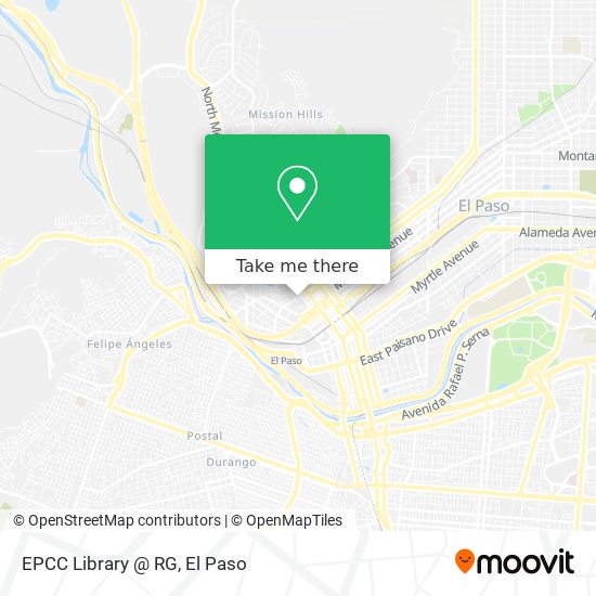 EPCC Library @ RG map