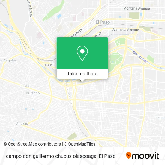 Mapa de campo don guillermo chucus olascoaga