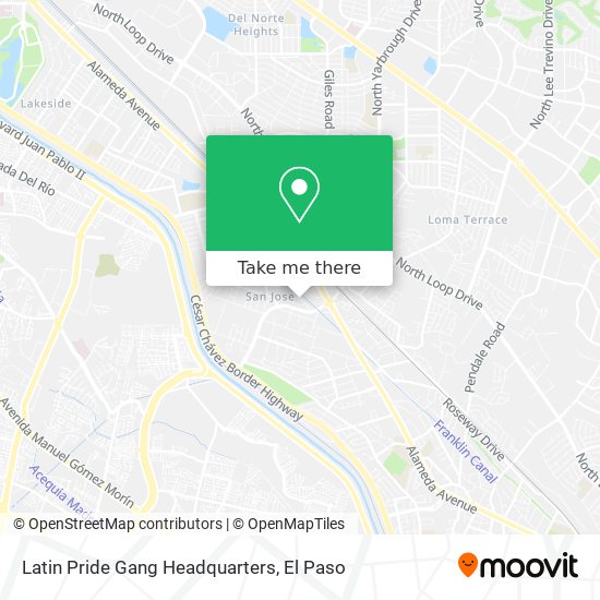 Mapa de Latin Pride Gang Headquarters