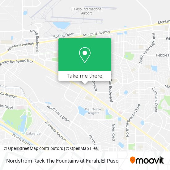 Nordstrom Rack The Fountains at Farah map