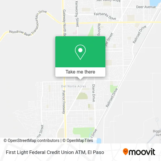 First Light Federal Credit Union ATM map