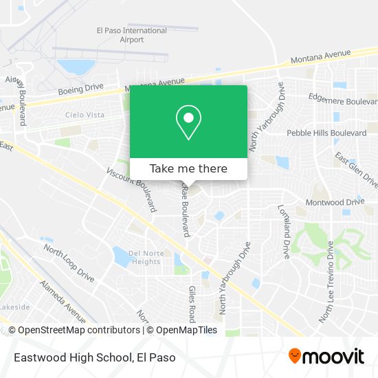 Eastwood High School map