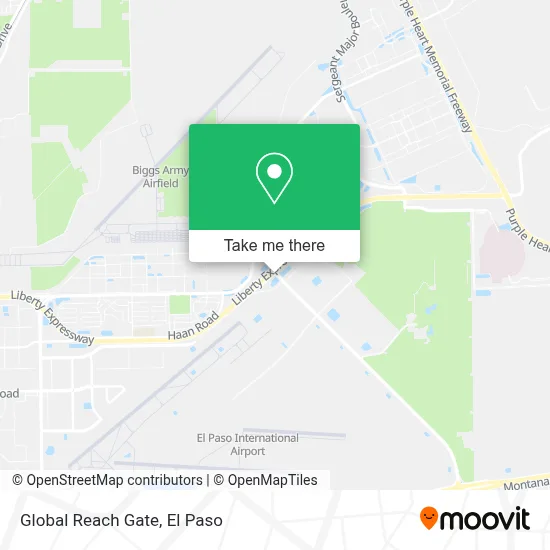 Global Reach Gate map