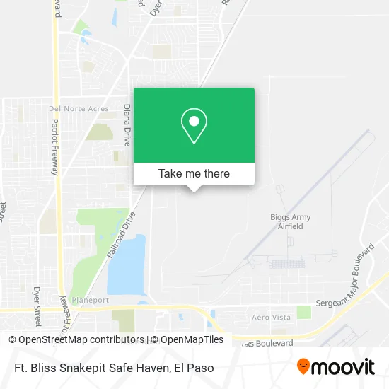 Ft. Bliss Snakepit Safe Haven map