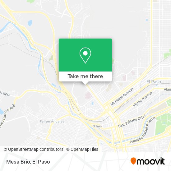 Mapa de Mesa Brio