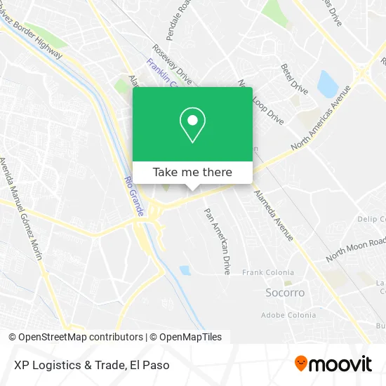 XP Logistics & Trade map