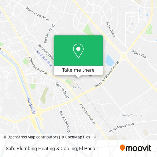 Mapa de Sal's Plumbing Heating & Cooling