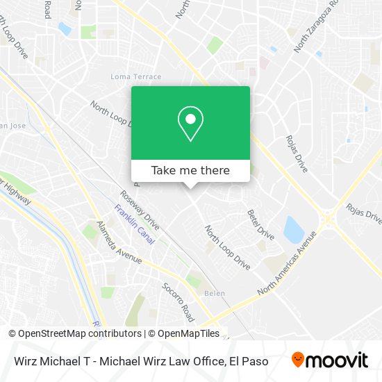 Wirz Michael T - Michael Wirz Law Office map