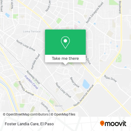 Foster Landia Care map