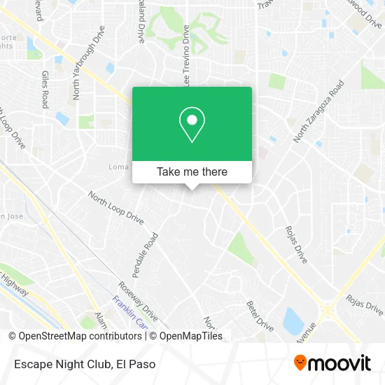 Mapa de Escape Night Club