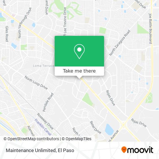 Maintenance Unlimited map