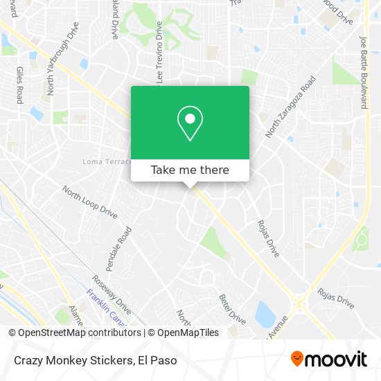 Crazy Monkey Stickers map