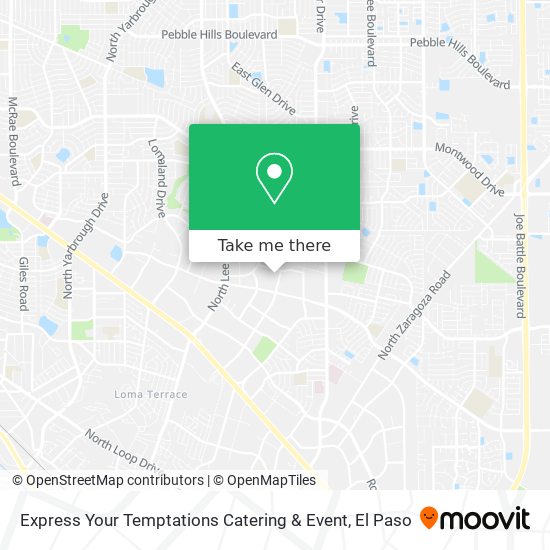 Express Your Temptations Catering & Event map