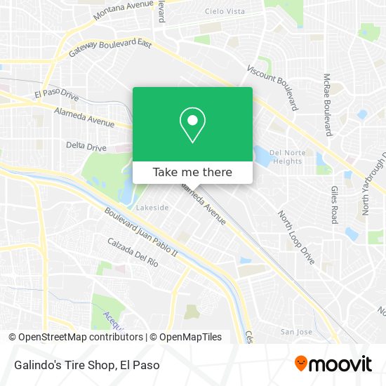Mapa de Galindo's Tire Shop