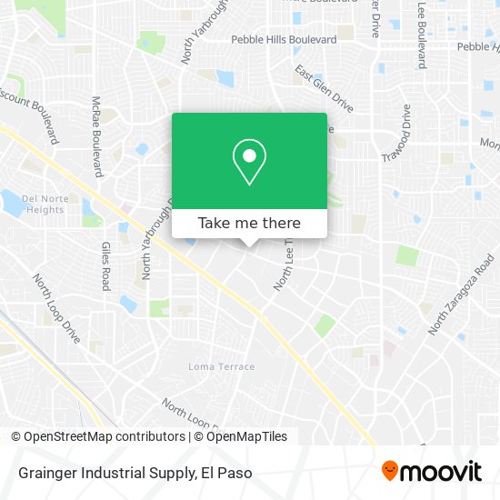 Mapa de Grainger Industrial Supply