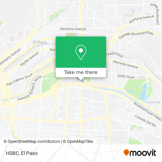 HSBC map