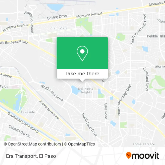 Era Transport map