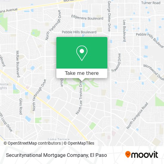 Mapa de Securitynational Mortgage Company