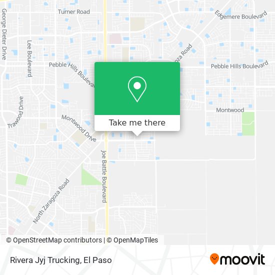 Rivera Jyj Trucking map