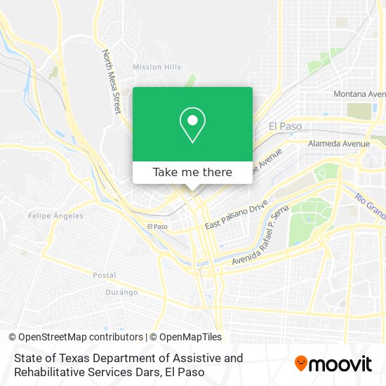 How to get to State of Texas Department of Assistive and