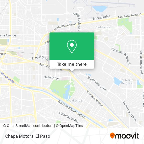 Chapa Motors map